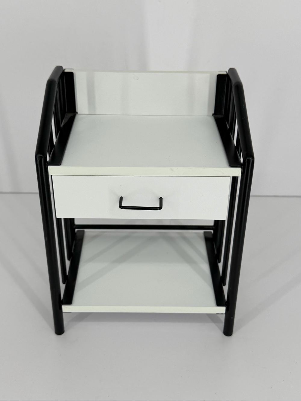 American Girl  Pleasant Company Doll White & Black Nightstand Desk JLY Retired